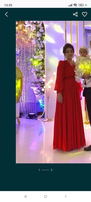 Delvina firma oqshom libosi 38 razmer