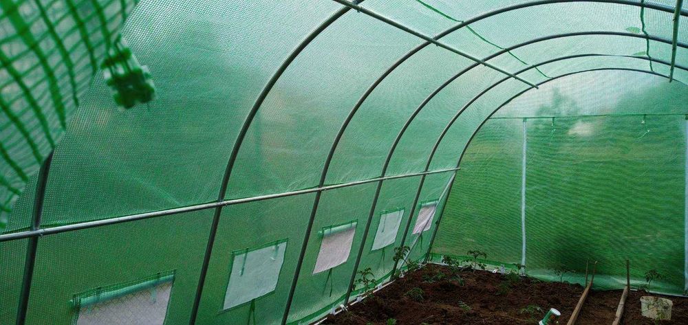 Оранжерия 4х14 м - здрава - 32х1,1 мм тръби