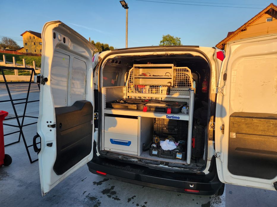 Fiat doblo maxi echipat service mobil electrica
