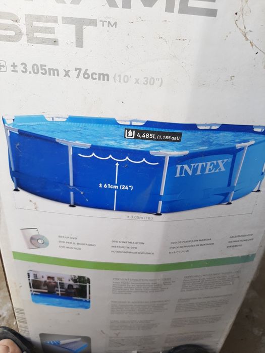 Бассейн в хорошем состоянии