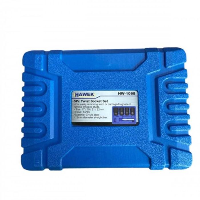 Комплект екстрактори за болтове 5 части HAWEK
