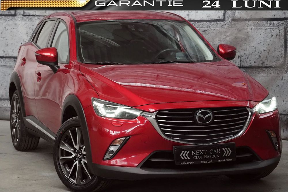 Mazda CX-3 GARANTIE 24 LUNI*TRANSPORT*4x4*150CP*Automata*Piele*Navi*Led*Head Up