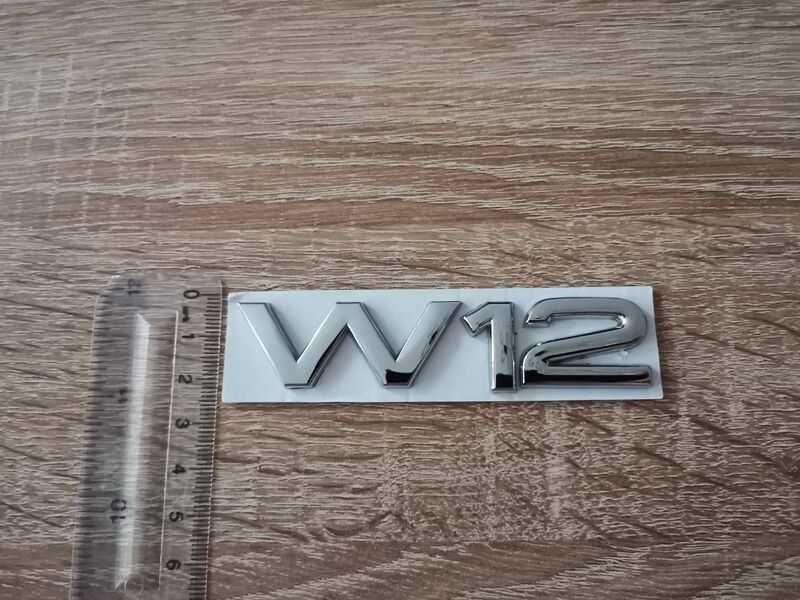 Audi W12 голям размер емблема