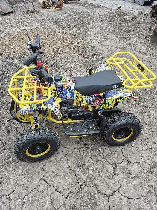 ATV 49 cc benzina plus casca si ochelari