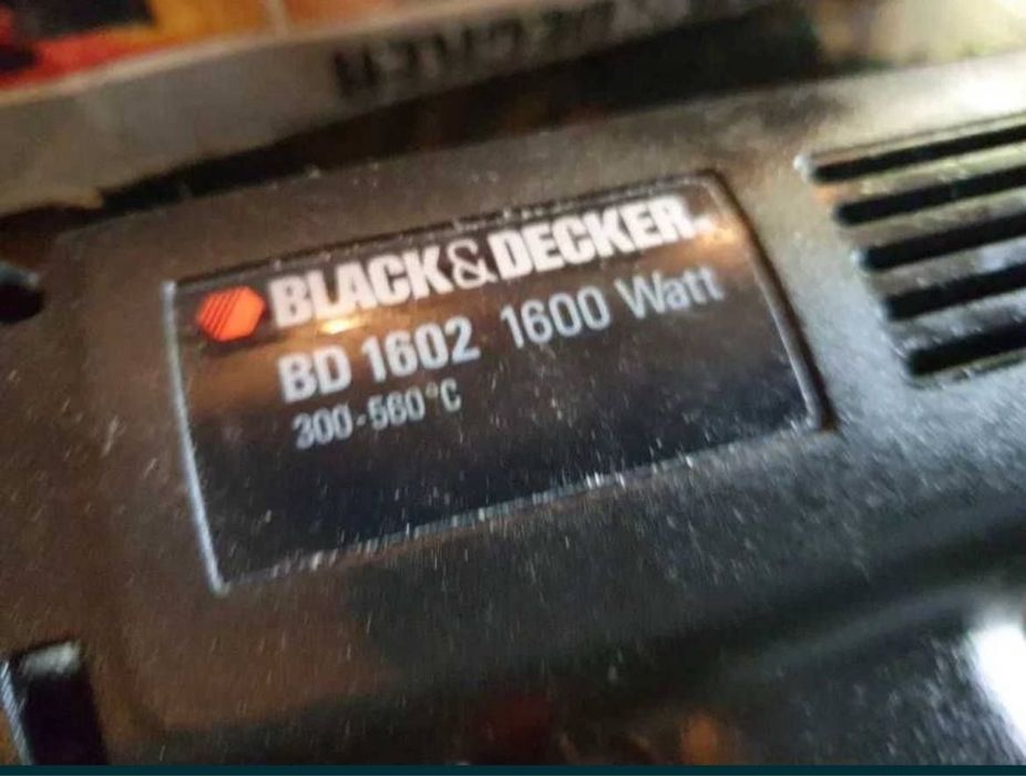 Пистолет горещ въздух бляк енд декер неизползван