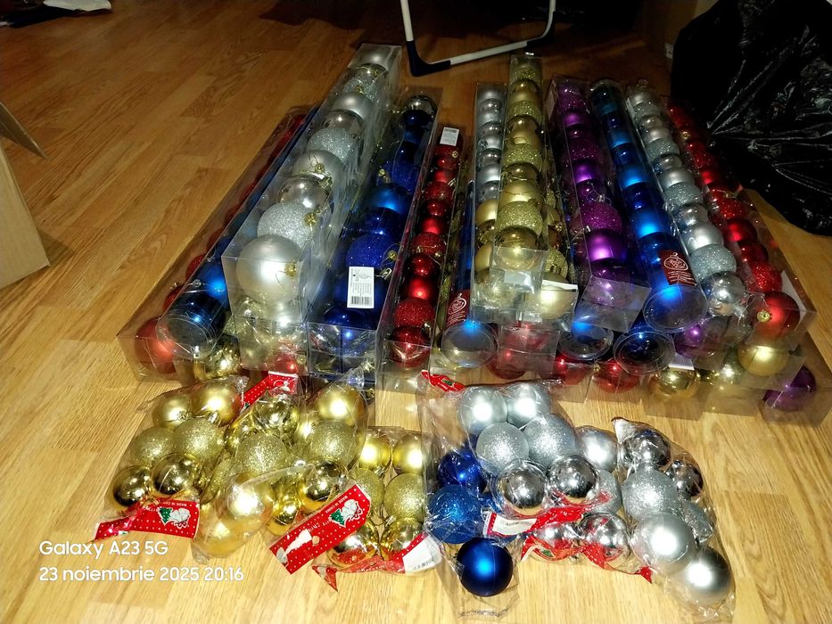 500 globuri pentru decorat spatii mari+ bonus ornamente