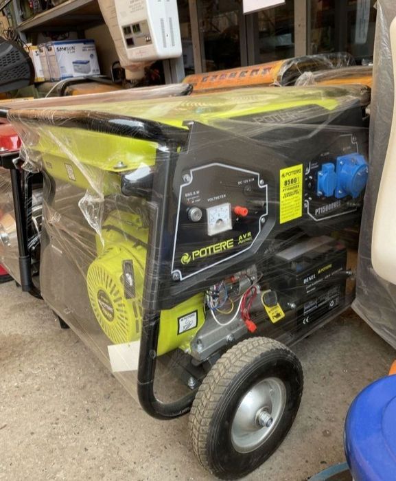Движок генератор бензиновый POTERE 8.5 кВт