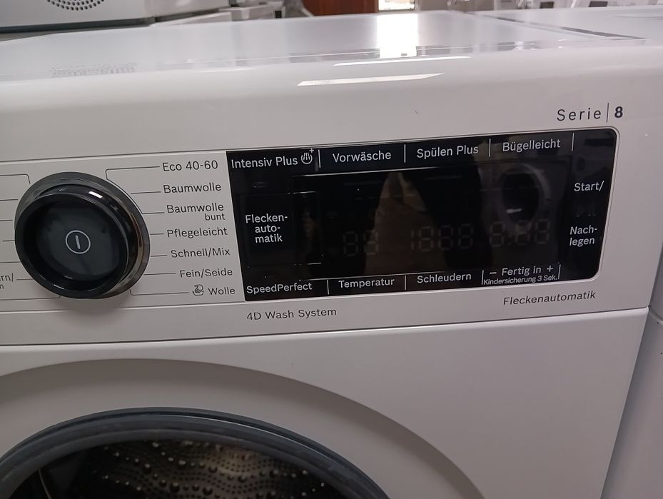 Комплект пералня Bosch SERIE 8  9кг и сушилня Bosch Serie8 WI-FI А+++