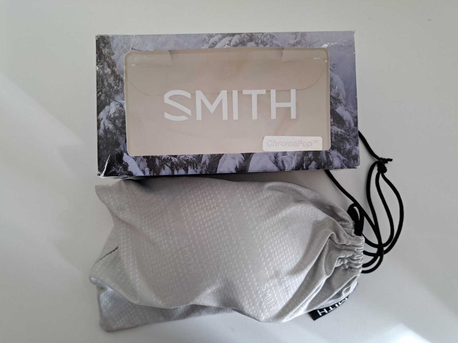 ски сноуборд маска леща слюда smith chromapop i/ox Storm Rose Flash