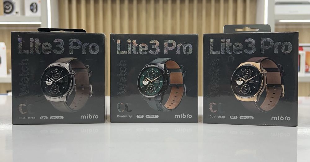 Смарт-часы Mibro Lite 3 Pro AMOLED 1.32”, GPS, Bluetooth-звонки, 5 ATM