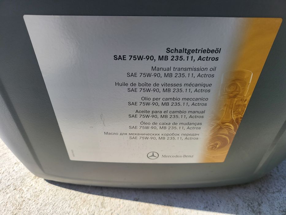 Ulei cutie de transfer Mercedes Benz MB 235.11, 75W90, 20L