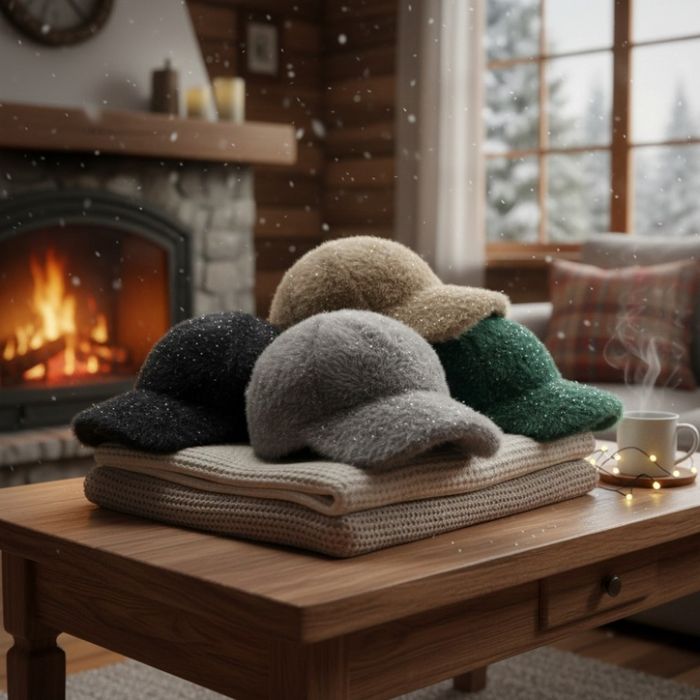 Дамски шапки ,различни видове и цветове .