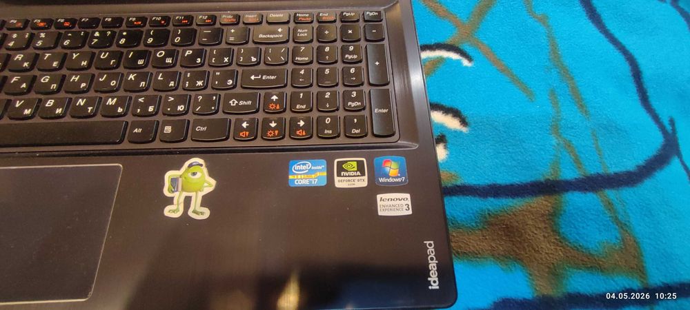 Ноутбук Lenova ideapad Y 580