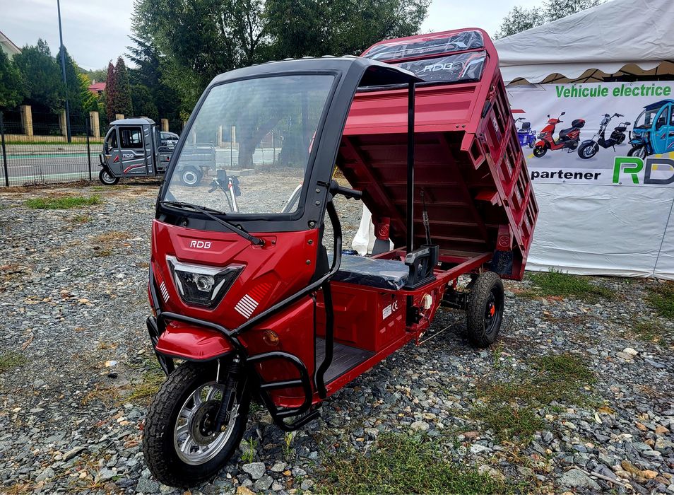 Triciclu electric , RDB xm-klass , fara permis , garantie , rate