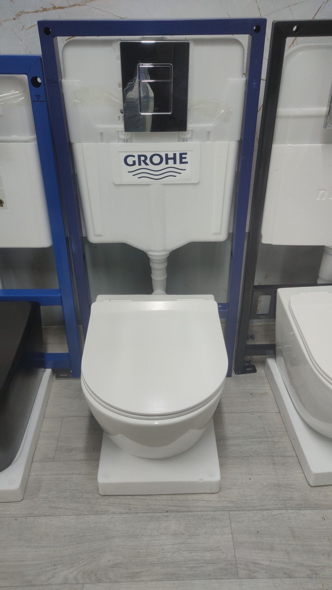 Акция Grohe инсталляция доставка унитаз ванна тумба с раковиной ...