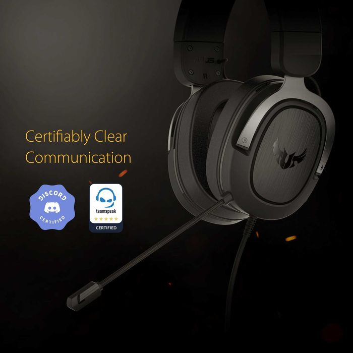 Casti Gaming ASUS TUF Gaming H3 Over Ear 3.5mm PC PS4 Noi Sigilate