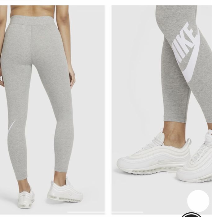 Nike клин , сив и черен