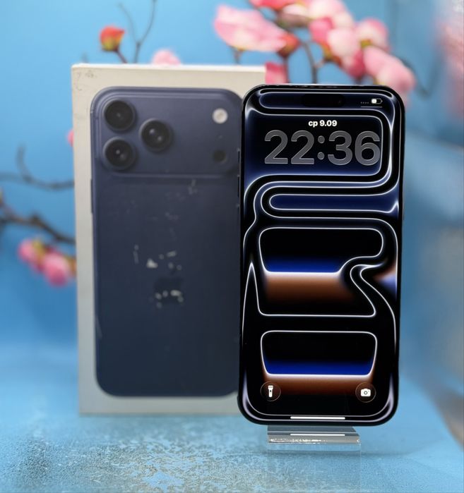 ГАРАНЦИОНЕН!!! Apple iPhone 17 Pro Max, 256GB, 5G, Deep Blue