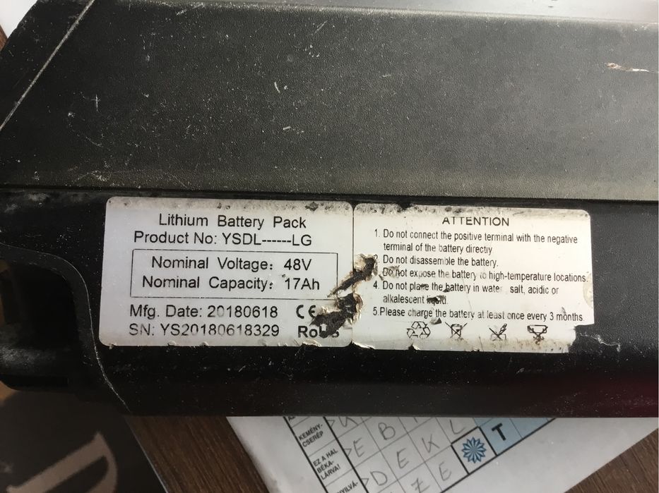 Mtb electric motor 2000w baterie 17 ah fat tire bike