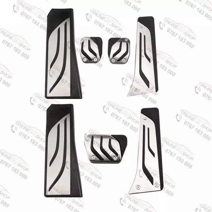 Pedale inox BMW F10,G30,F01, X3, X4, Z4, F11