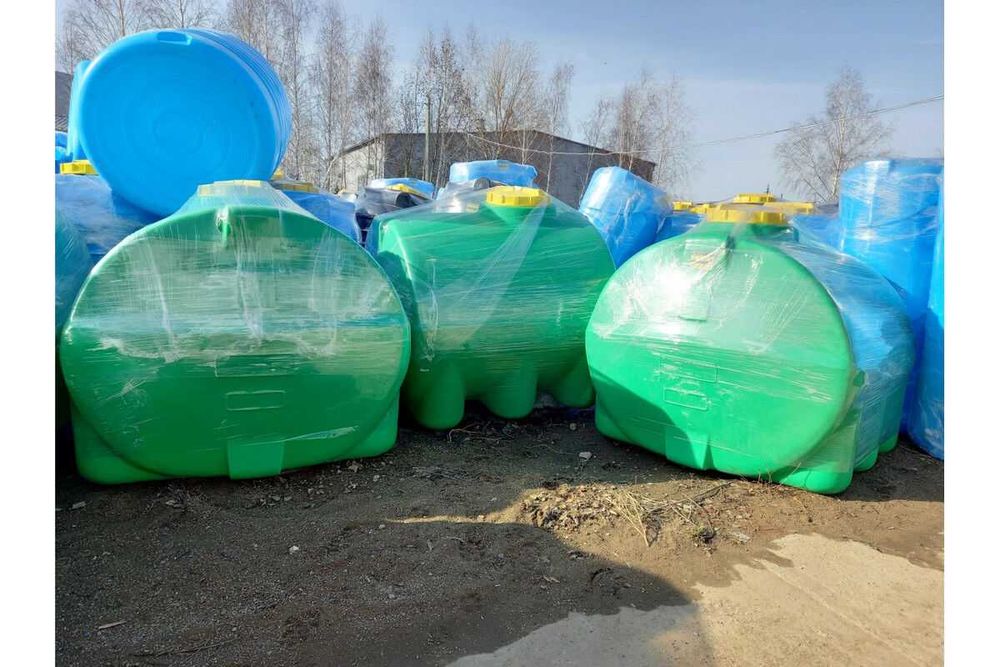 Ёмкость горизонтальная цилиндрическая, 5000л с завода
