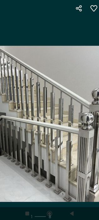 Perila ,Перила ,нержавейка,ишларини бажарамиз.мустахкам зангламас