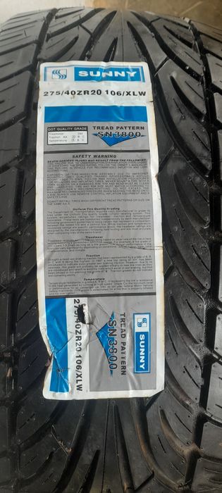 Vând anvelopă SUNNY 275/40ZR20 106/XLW