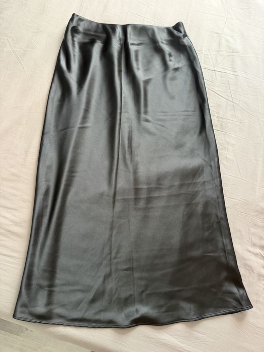 сатиновая юбка ZARA