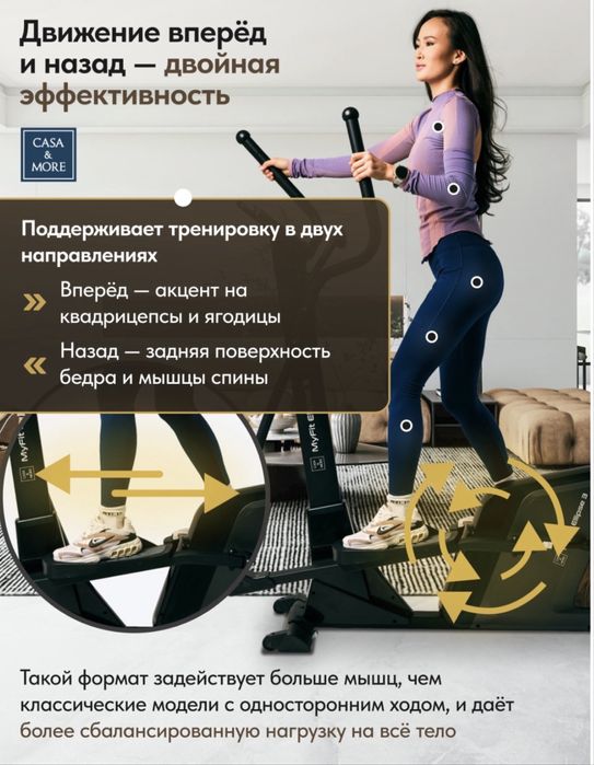 Эллиптический тренажер. Новый