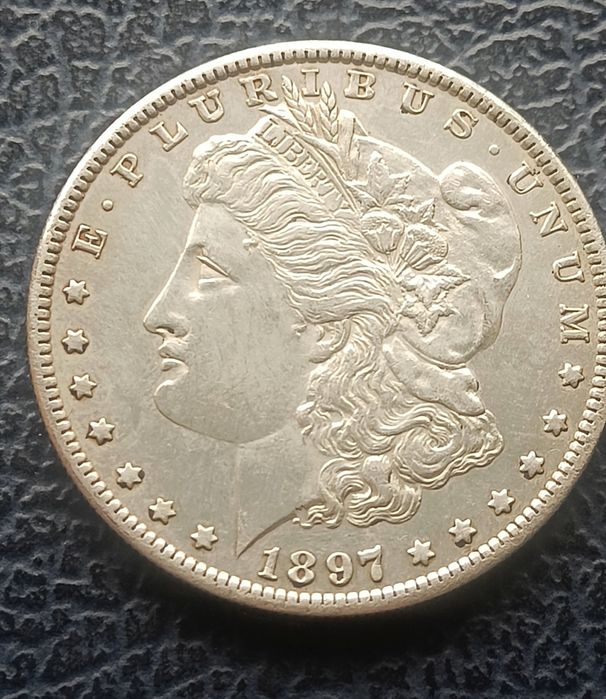 Moneda 1 dolar american 1897