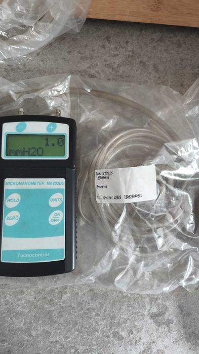 Micromanometru diferențial Tecnocontrol MA202DG