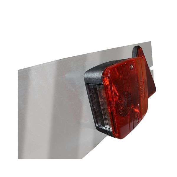 Греда за ремарке 1200 мм, 2х лампа, 2х светлоотразителен триъгълник, 6