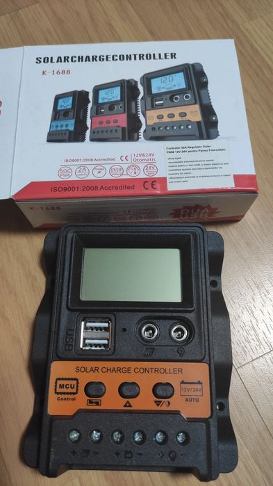 Charger solar 12 / 24v