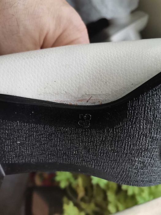 Зимни кънки бели  Botas 25 см