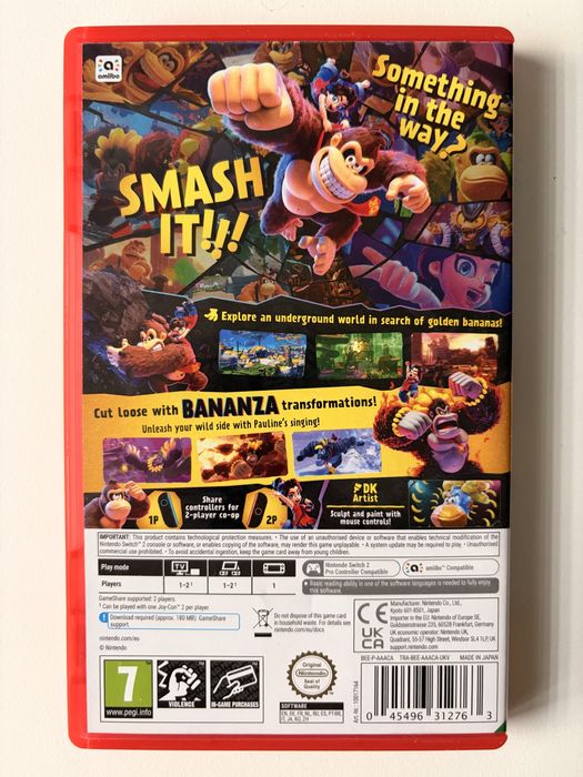 Donkey Kong Bananza / Nintendo Swirch 2 игра