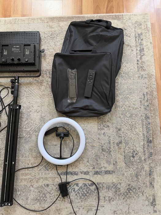 Kit lumini foto/video panou led