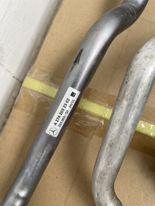 Бачок антифриза с патрубками m274