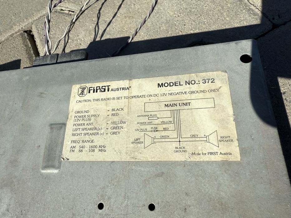 Casetofoane auto vechi Philips, Fiast