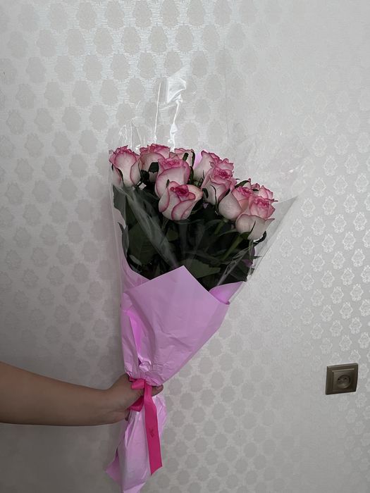 цветы роза свежие