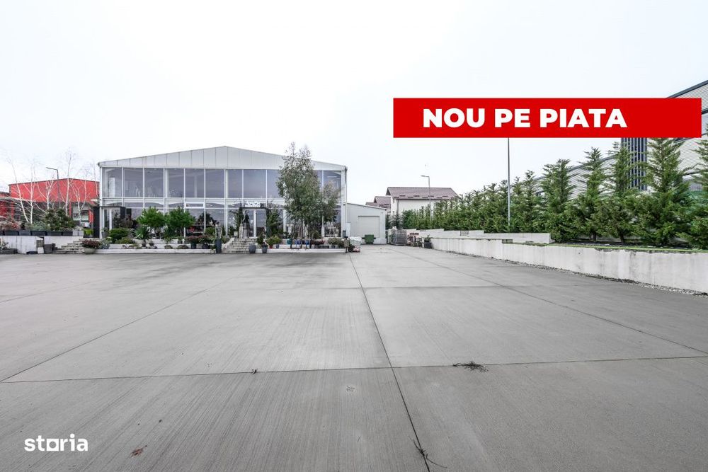 Hala industriala / spatiu comercial – VANZARE – DN 65B – Bradu,
