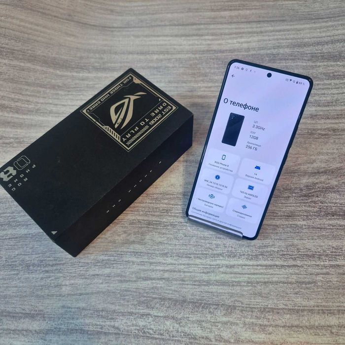 ASUS ROG PPHONE 8, 256gb (г. Семей ул. 15 мкрн 9/17) лот 969421