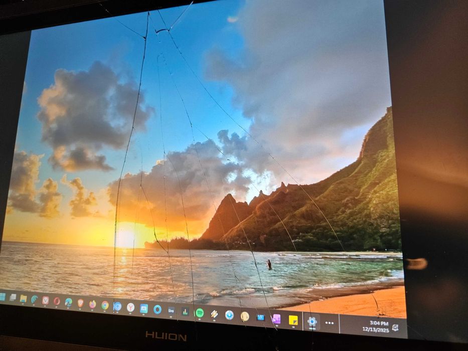 Tableta grafica touchscreen spart IPS Huion Kamvas GT-221 PRO