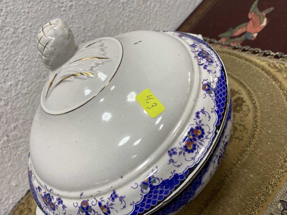 Френска порцеланова супник KM France Saint Amand 1930