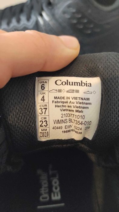 Ghete/ adidasi noi Columbia Konos Trs Outdry Mid marimea 36-37