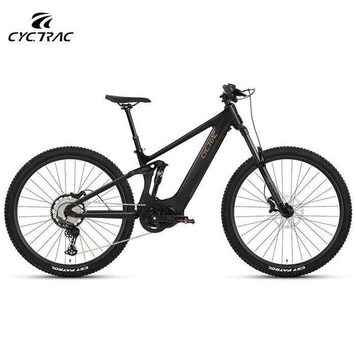 eMTB CYCTRAC EM6 (Bafang M430 500W, 720 Wh) черный