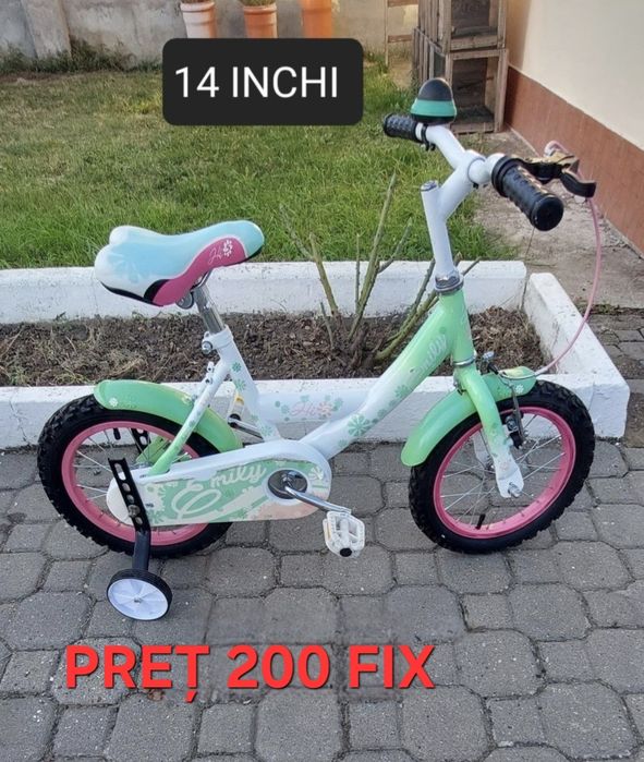 Bicicleta de copii 12 și 14 inchi