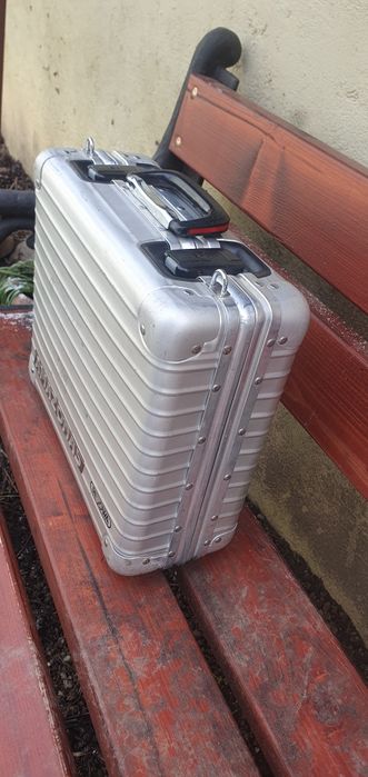 Valiza, geanta, troler, cufar, Rimowa, aluminiu