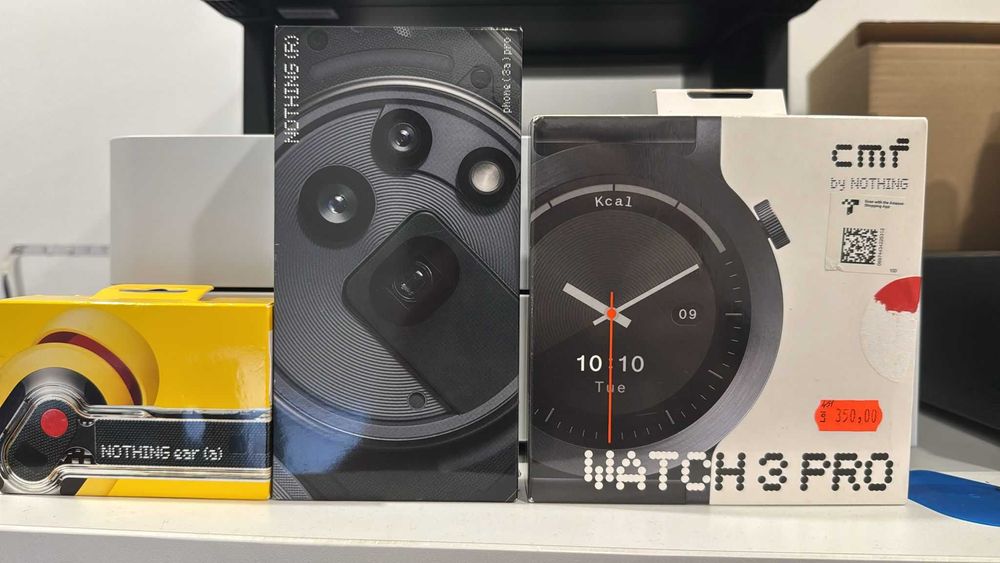 Nothing Phone 3a PRO +ceas + casti