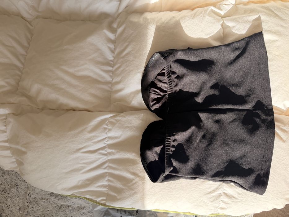 Черен корсет топ