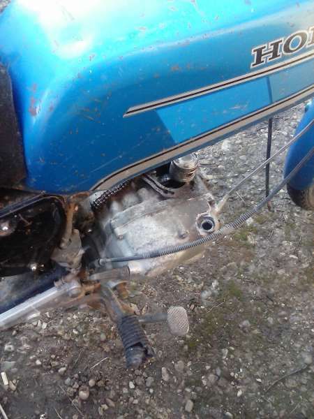 HONDA CB125 2T нa чaсти
